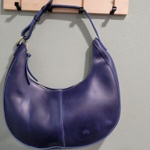 Portland Leather, Large Nora, Cowboy Blue, C-Grade, Never Carried